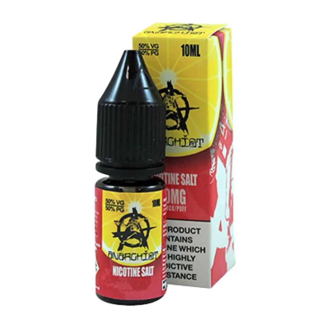 Anarchist 10ml 50:50 VG/PG E-liquid Nic Salt | Any 4 For £10