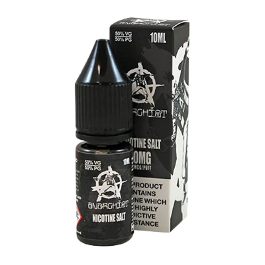 Anarchist 10ml 50:50 VG/PG E-liquid Nic Salt | Any 4 For £10