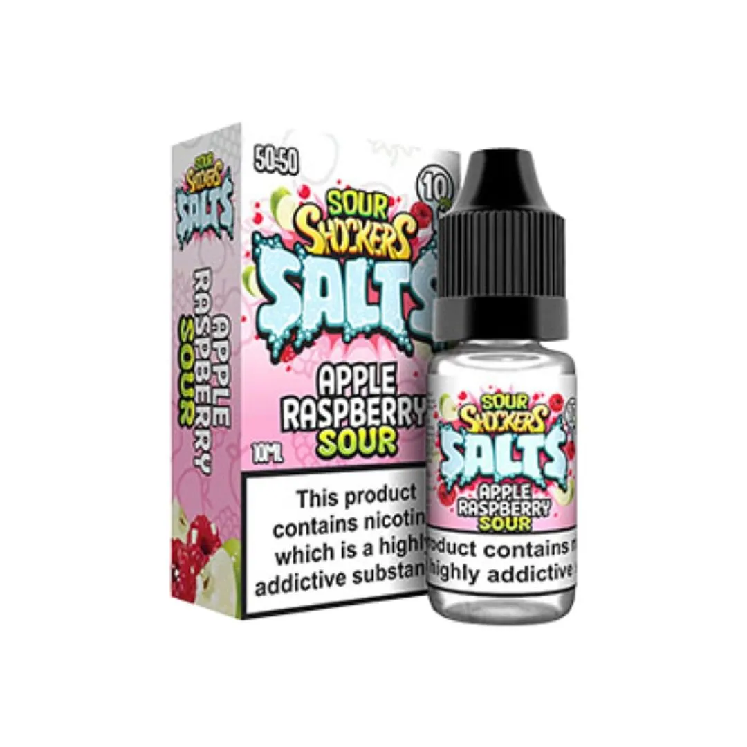 Apple Raspberry Sour 10ml by Sour Shockers E-liquid