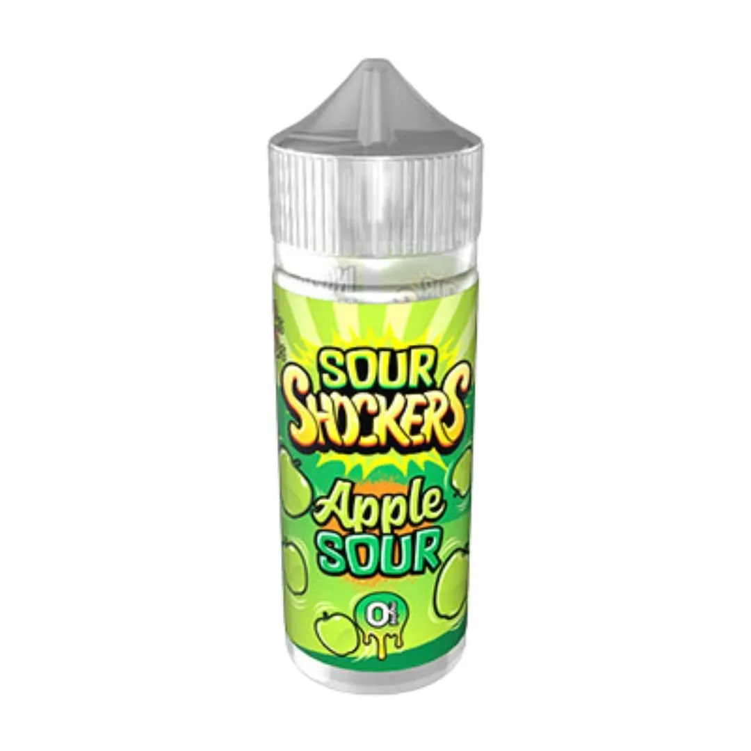 Apple Sour by Sour Shockers 120ml E-liquid