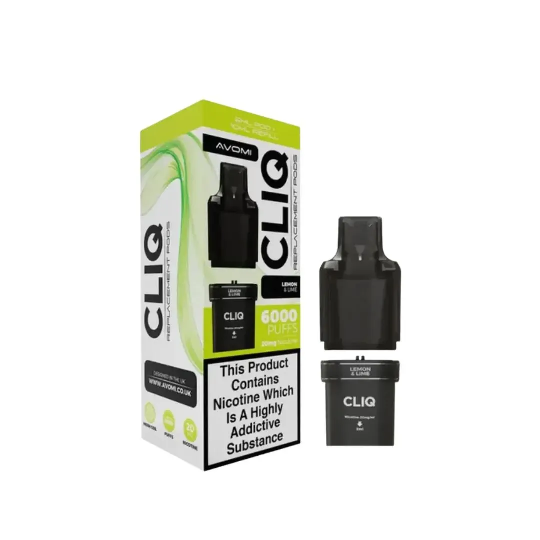 Avomi Cliq 6000 Puffs Prefilled Pods