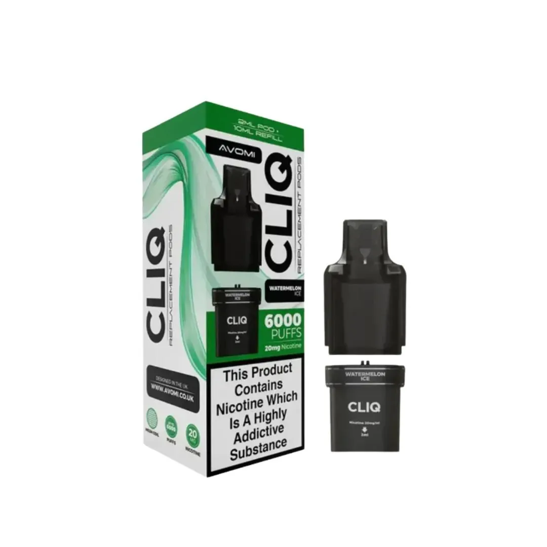 Avomi Cliq 6000 Puffs Prefilled Pods