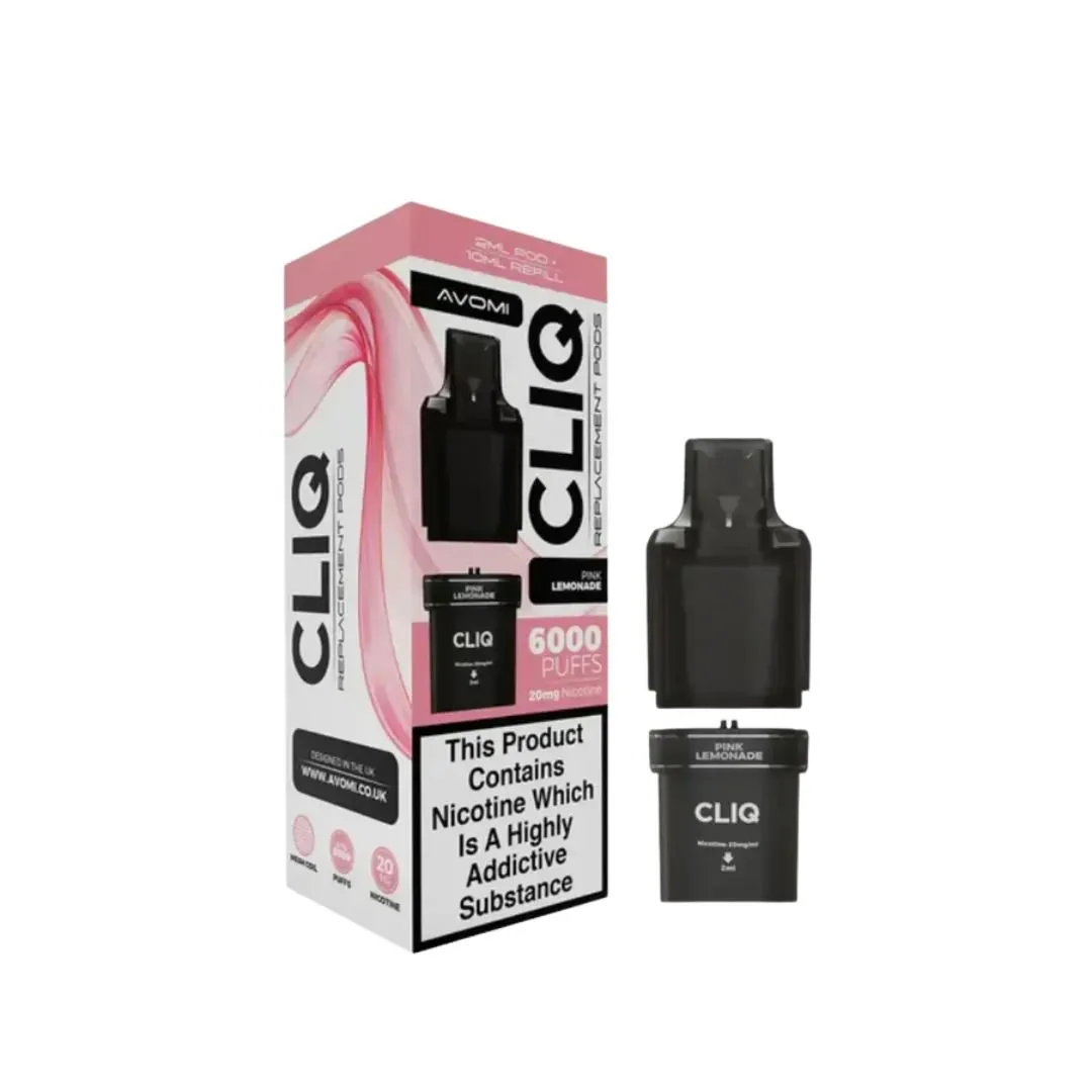 Avomi Cliq 6000 Puffs Prefilled Pods
