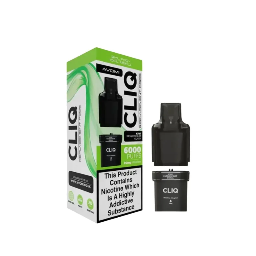 Avomi Cliq 6000 Puffs Prefilled Pods