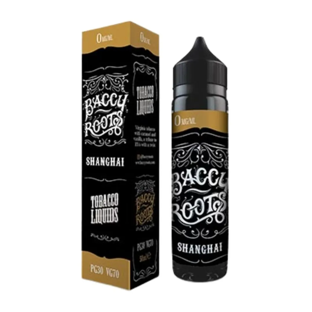 Baccy Roots 50ml Shortfill E-liquid | Only In £12.89