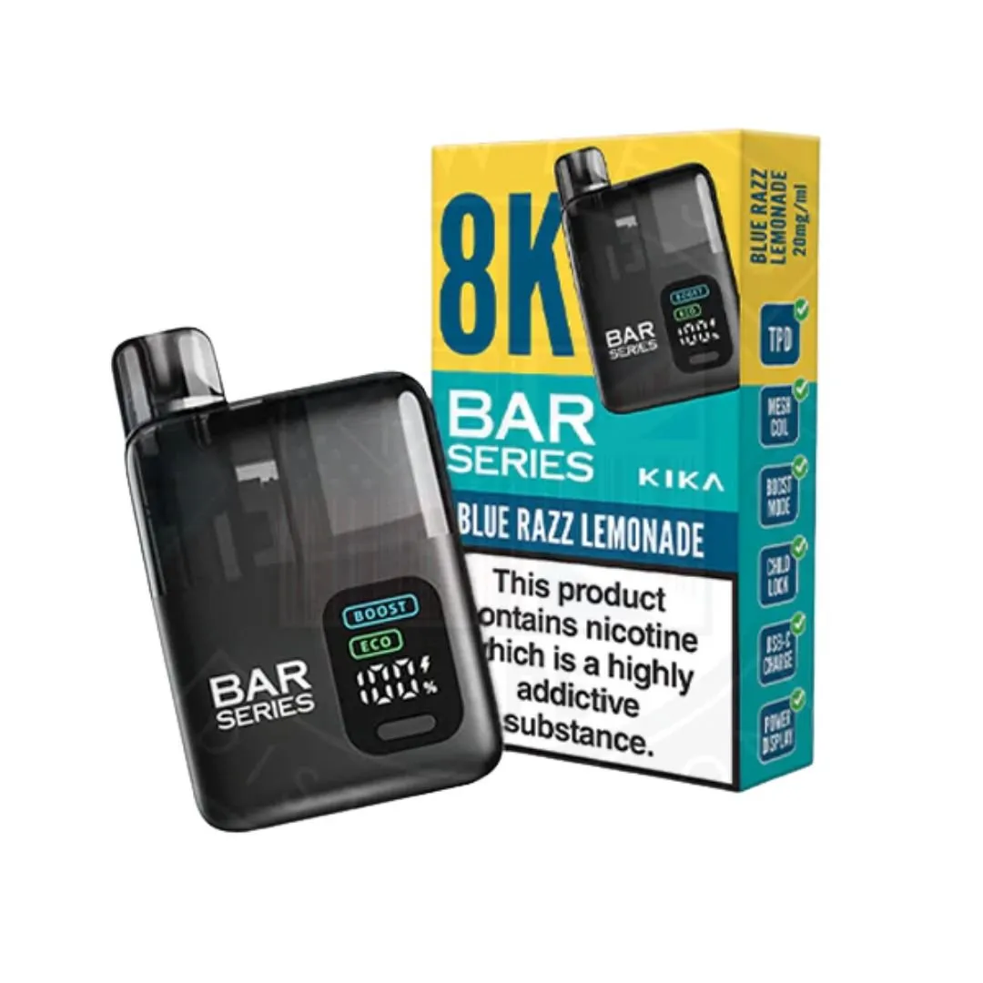 Bar Series Kika 8K Puffs Prefilled Pod Kit - Only £8.79