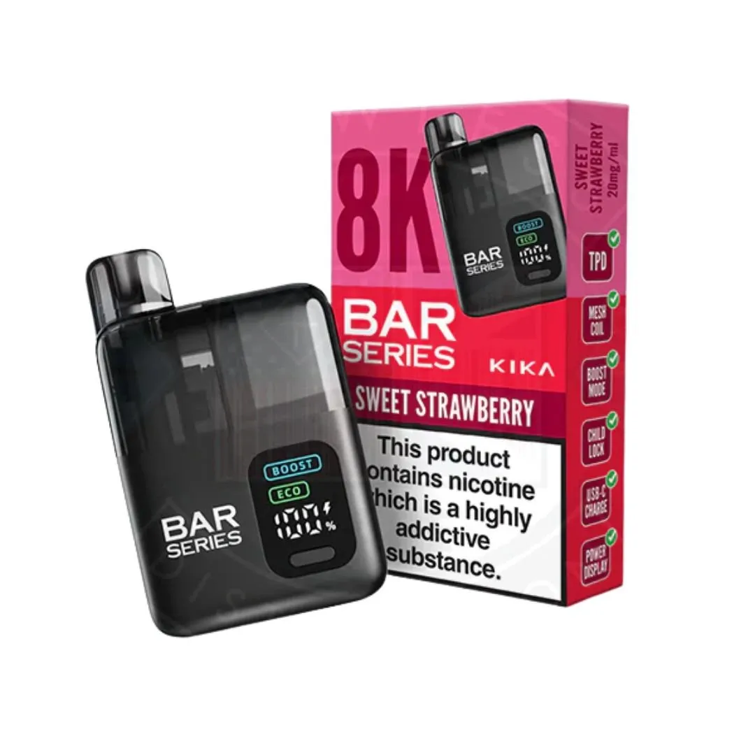 Bar Series Kika 8K Puffs Prefilled Pod Kit - Only £8.79