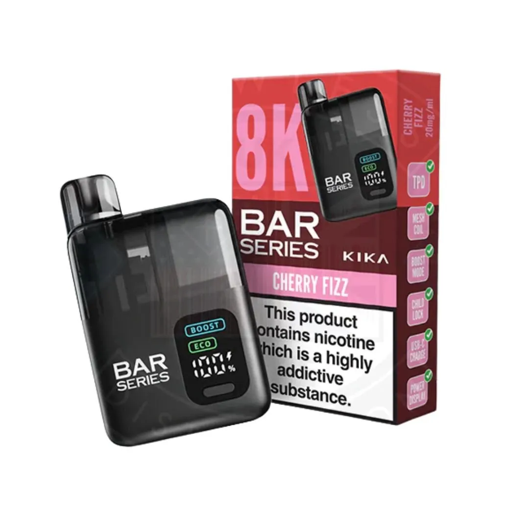 Bar Series Kika 8K Puffs Prefilled Pod Kit - Only £8.79
