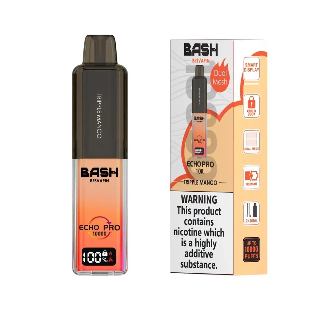 Bash Echo Pro 10000 Puffs Prefilled Pod Kit - £7.29