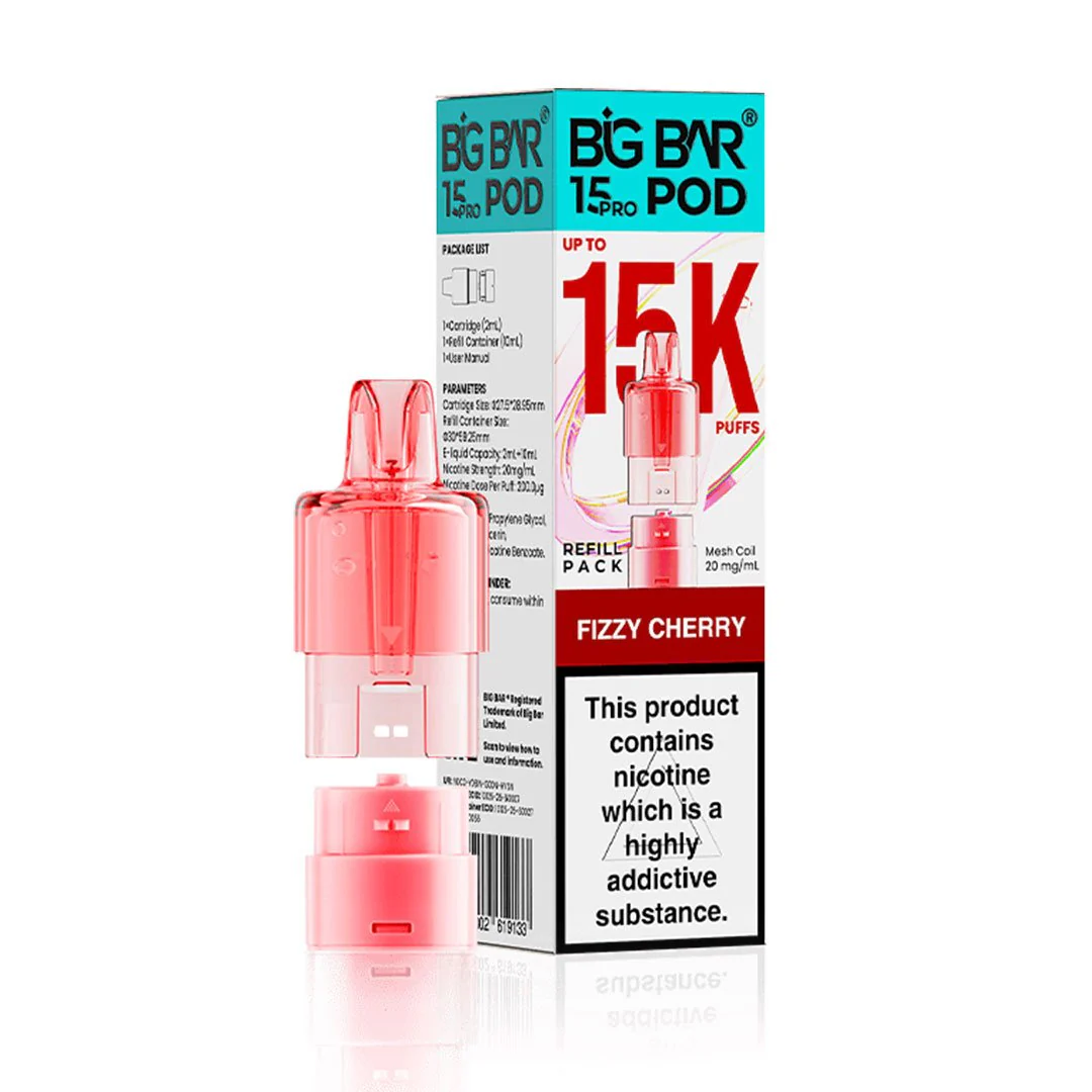 Big Bar 15000 Pro Prefilled Pods | £4.29 Only