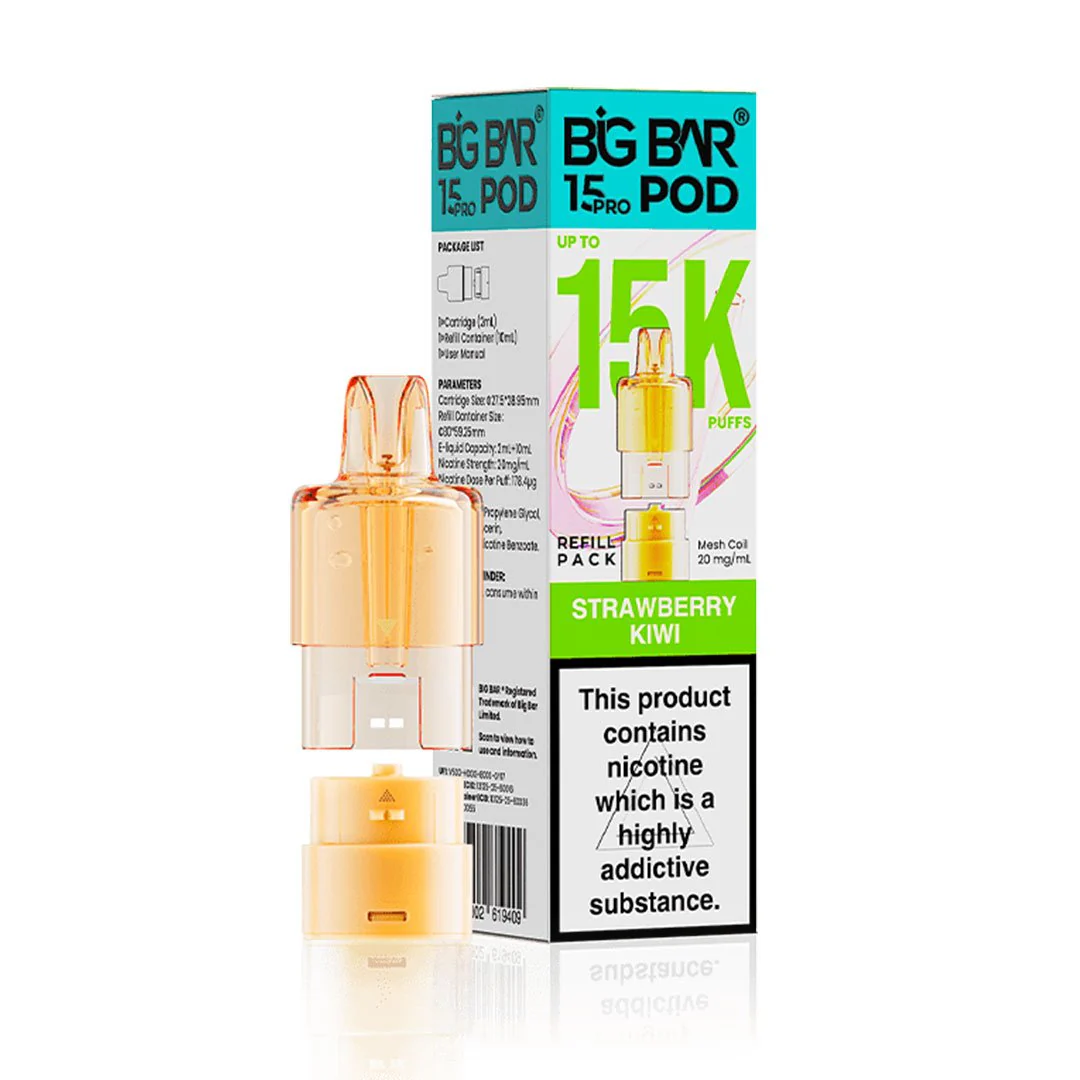 Big Bar 15000 Pro Prefilled Pods | £4.29 Only