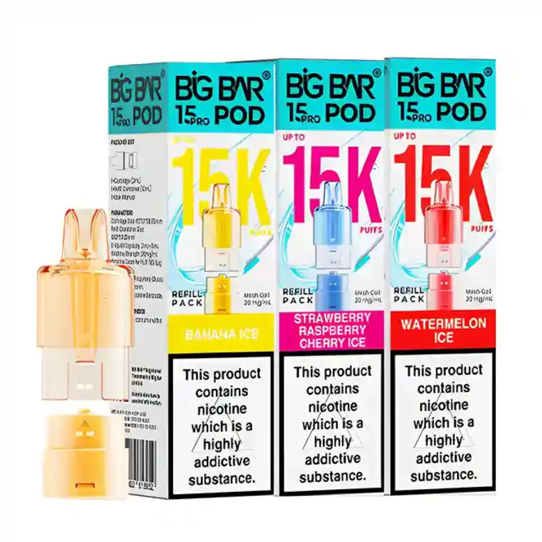 Big Bar 15000 Pro Prefilled Pods | £4.29 Only