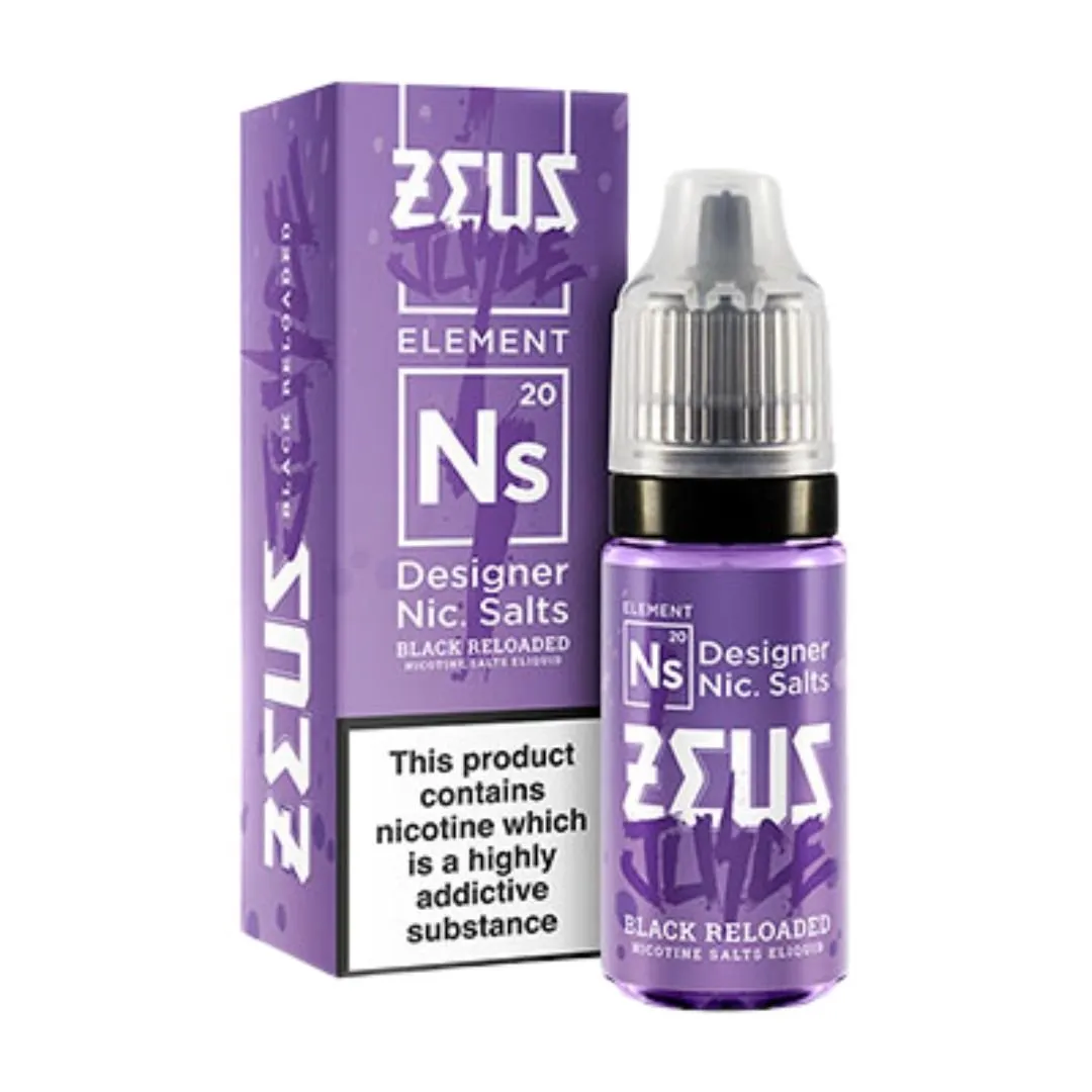 Black Reloaded 10ml 50:50 VG/PG E-liquid