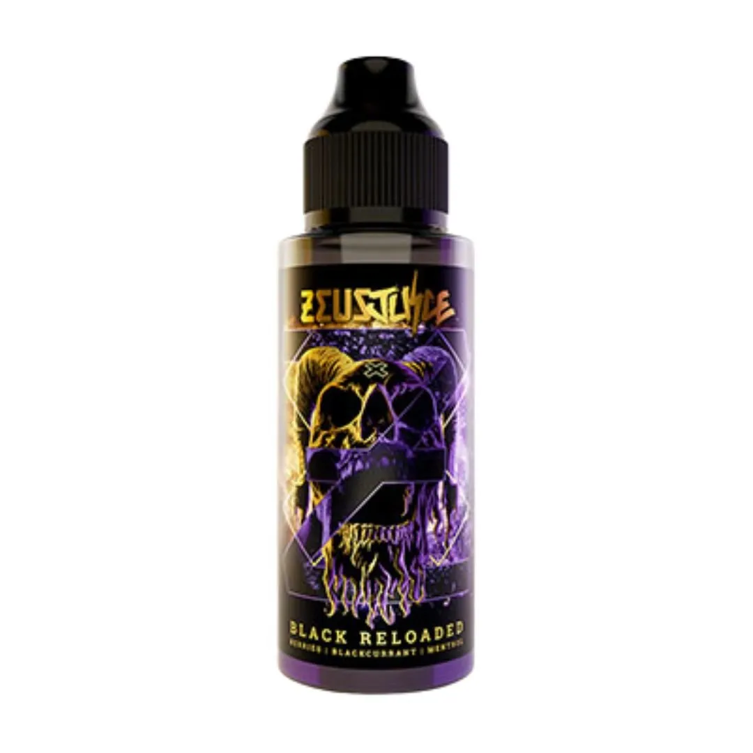 Black Reloaded by Zeus Juice 120ml E-liquid