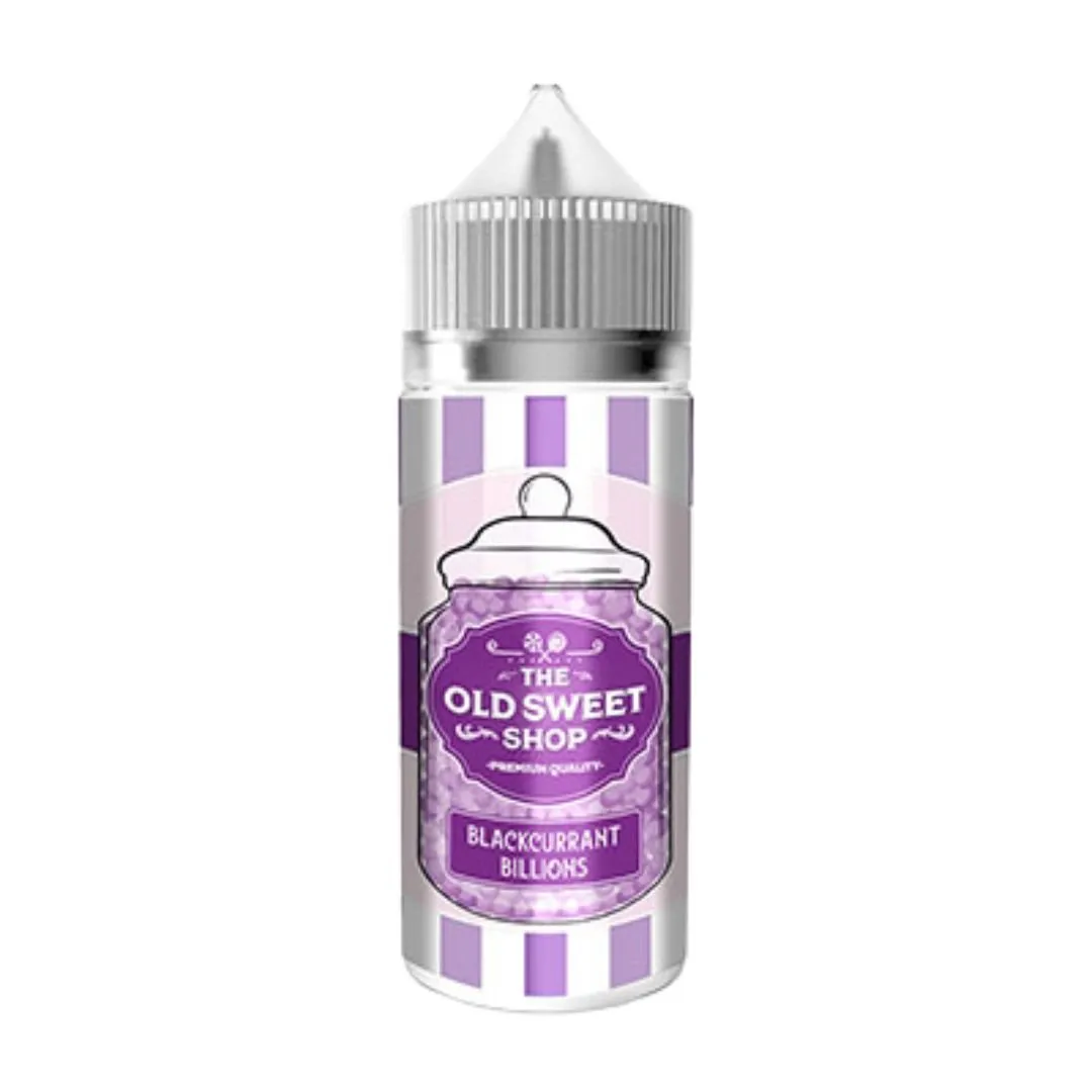 Blackcurrant Billions by The Old Sweet Shop 120ml E-liquid