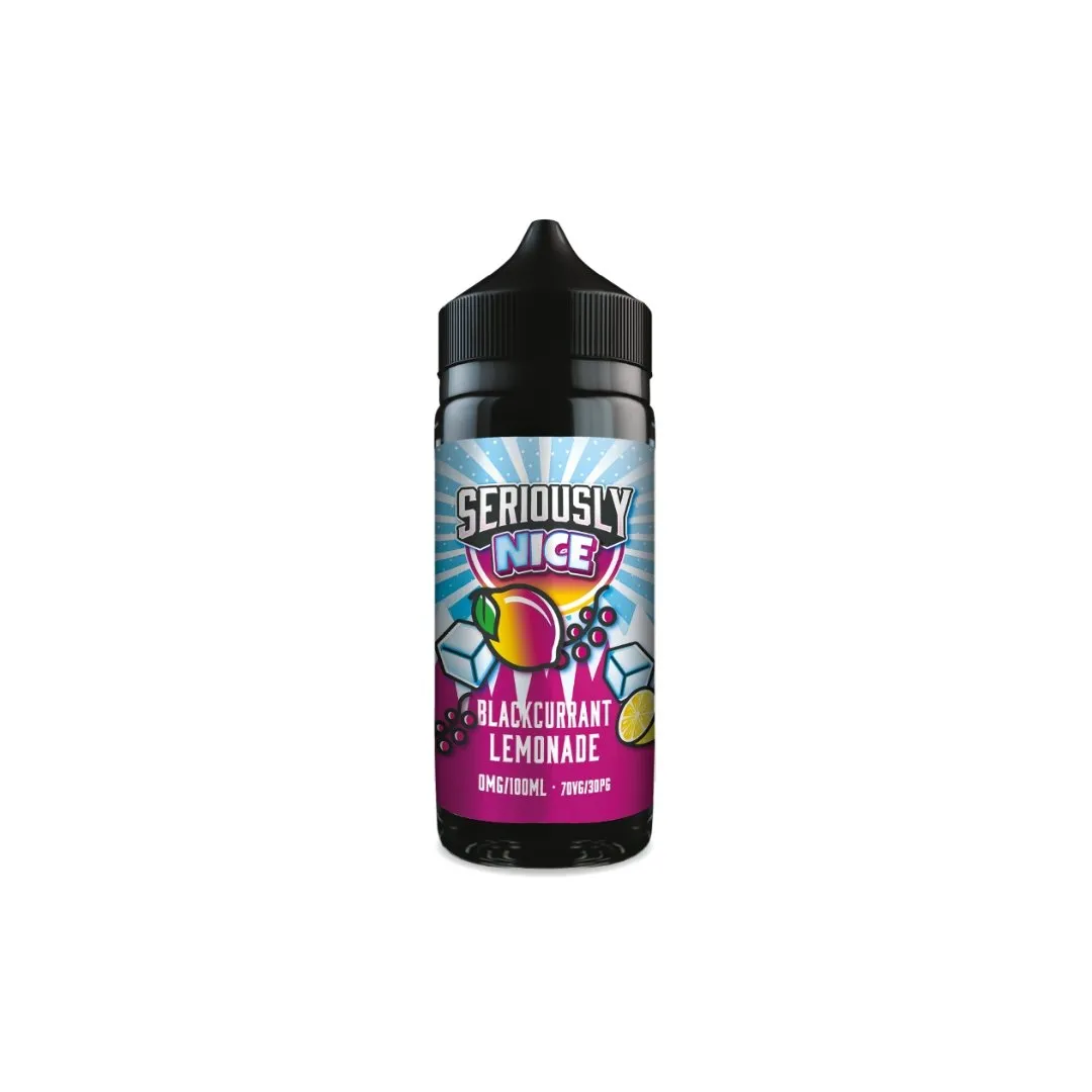 Blackcurrant Lemonade Seriously Nice 100ml E-liquid
