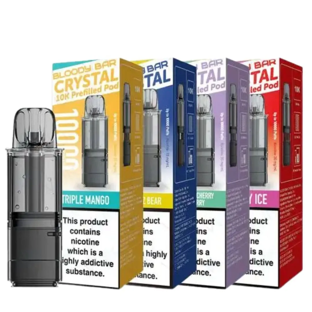 Bloody Bar Crystal 10000 Puffs Prefilled Pod