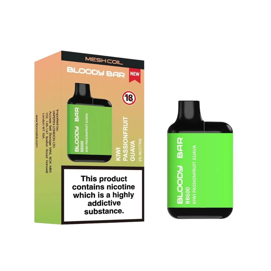 Bloody Bar BB600 Prefilled Pod Kit | Buy Any 4 for £12