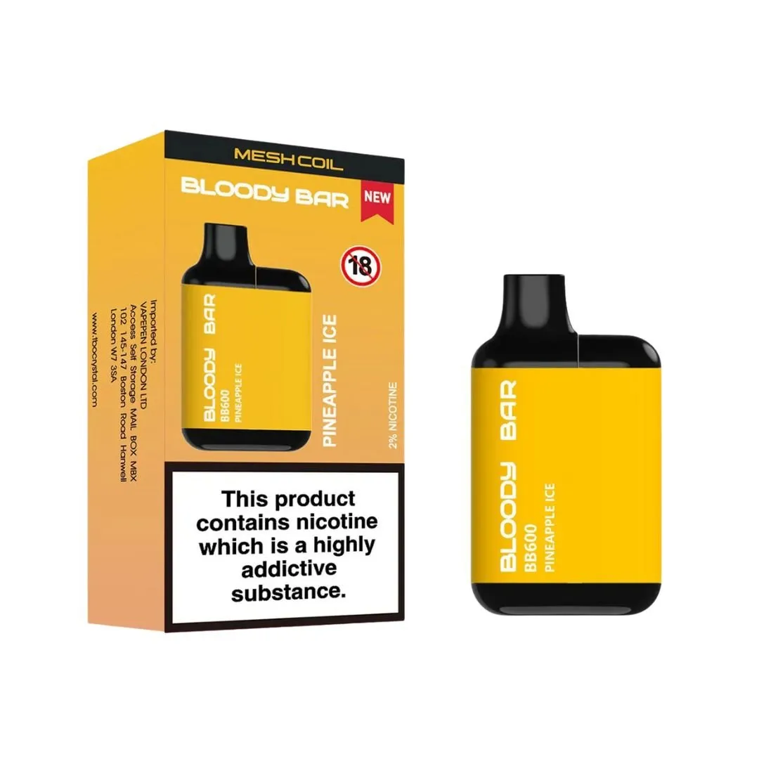 Bloody Bar BB600 Prefilled Pod Kit | Buy Any 4 for £12