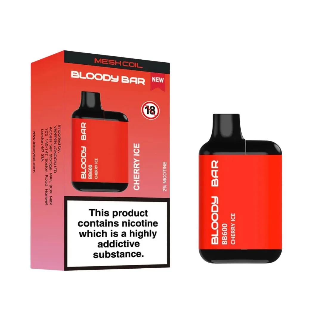 Bloody Bar BB600 Prefilled Pod Kit | Buy Any 4 for £12