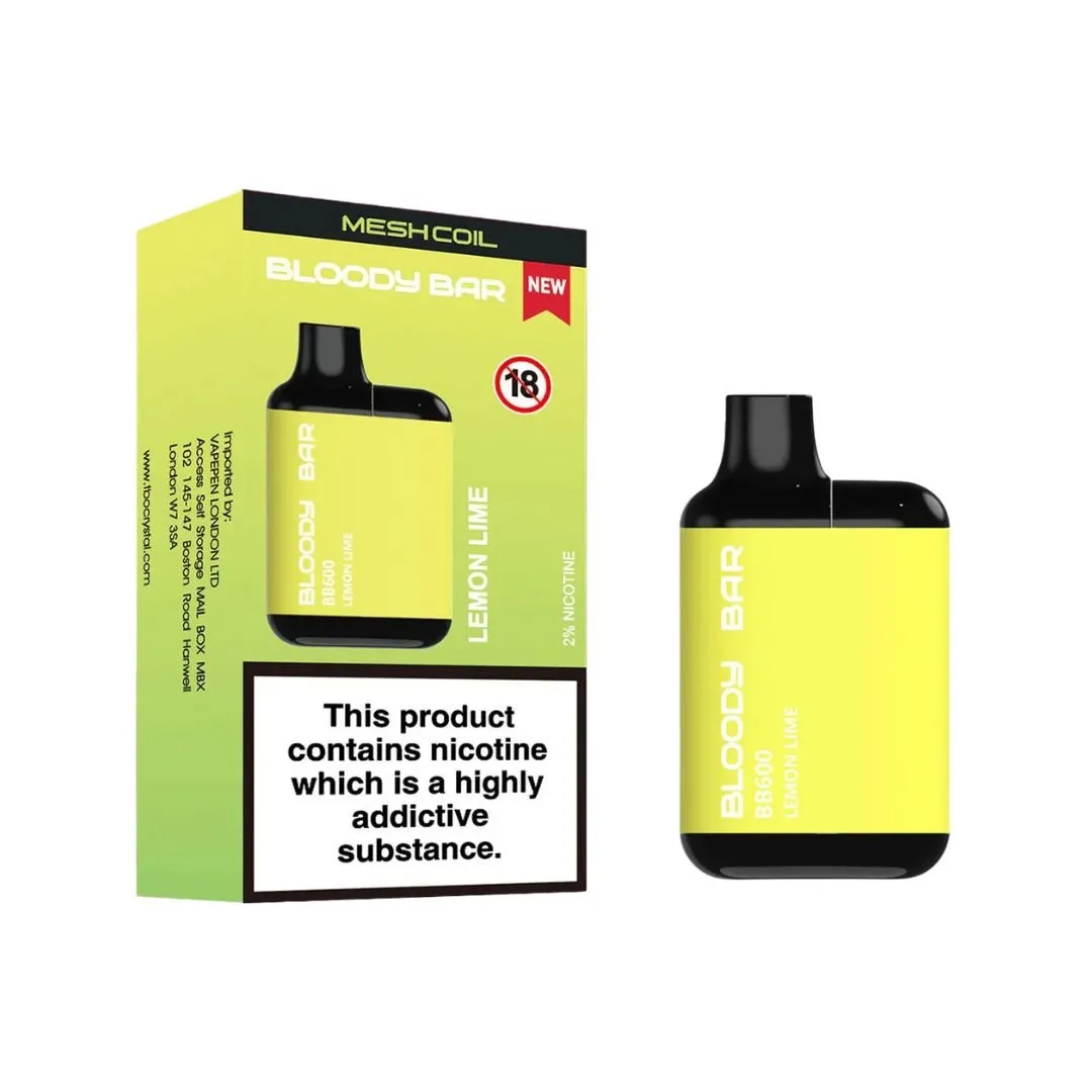 Bloody Bar BB600 Prefilled Pod Kit | Buy Any 4 for £12