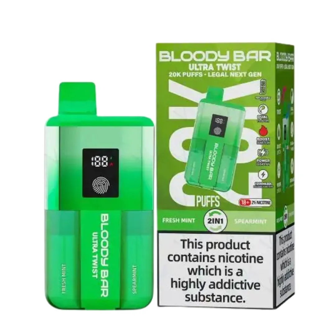 Bloody Bar Ultra Twist 20K Disposable Vape