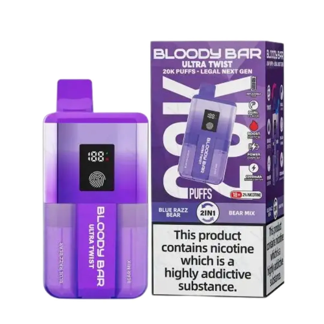 Bloody Bar Ultra Twist 20K Disposable Vape