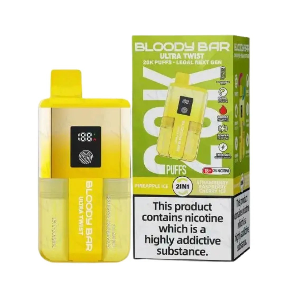 Bloody Bar Ultra Twist 20K Disposable Vape