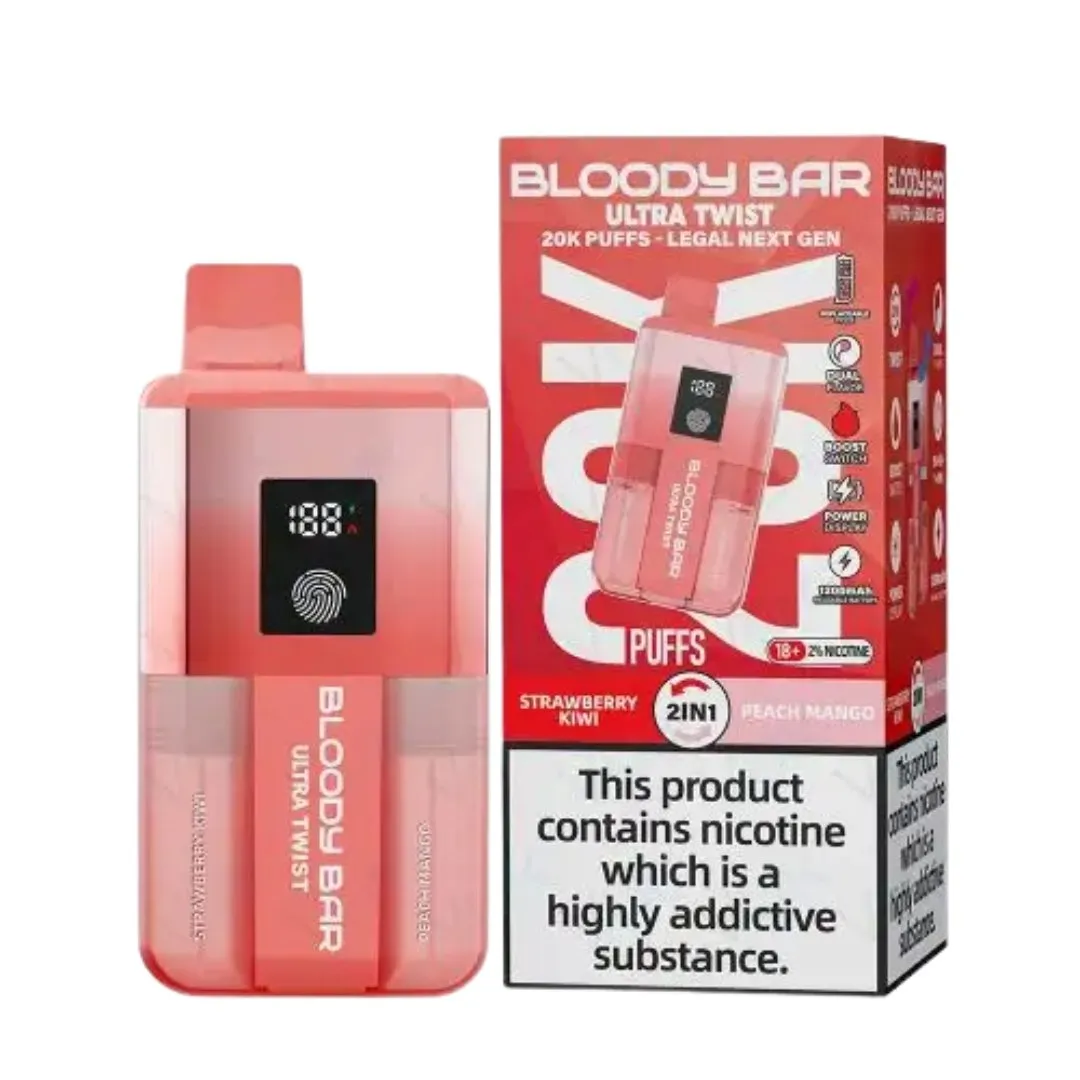 Bloody Bar Ultra Twist 20K Disposable Vape