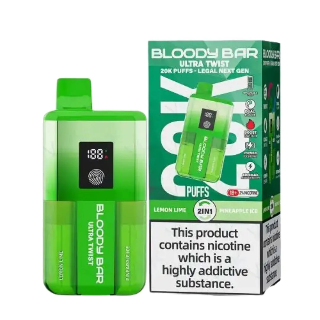 Bloody Bar Ultra Twist 20K Disposable Vape