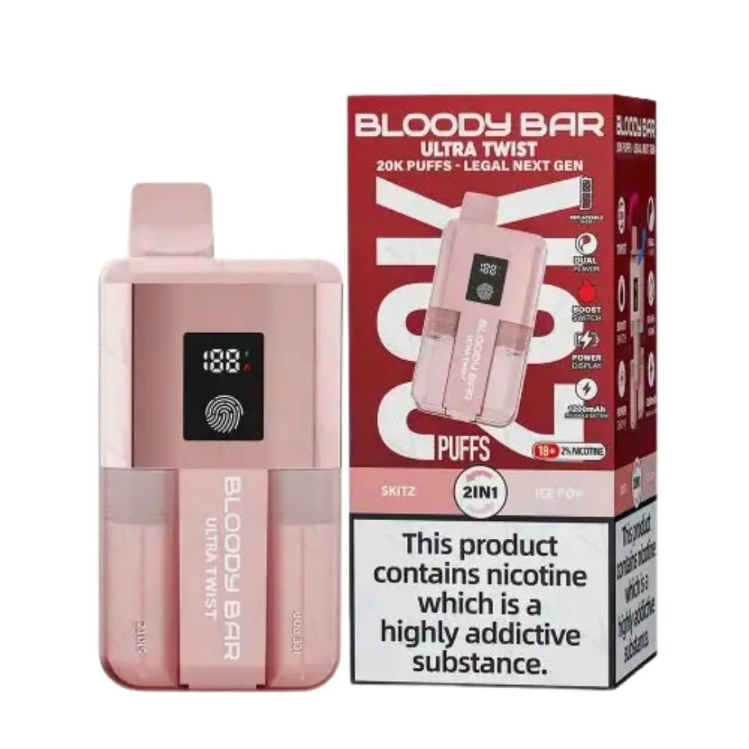Bloody Bar Ultra Twist 20K Disposable Vape