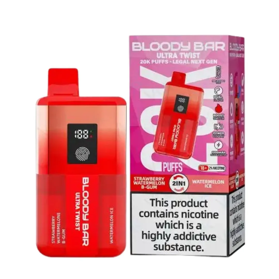 Bloody Bar Ultra Twist 20K Disposable Vape