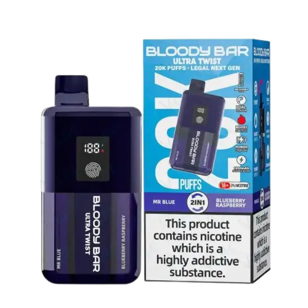 Bloody Bar Ultra Twist 20K Disposable Vape
