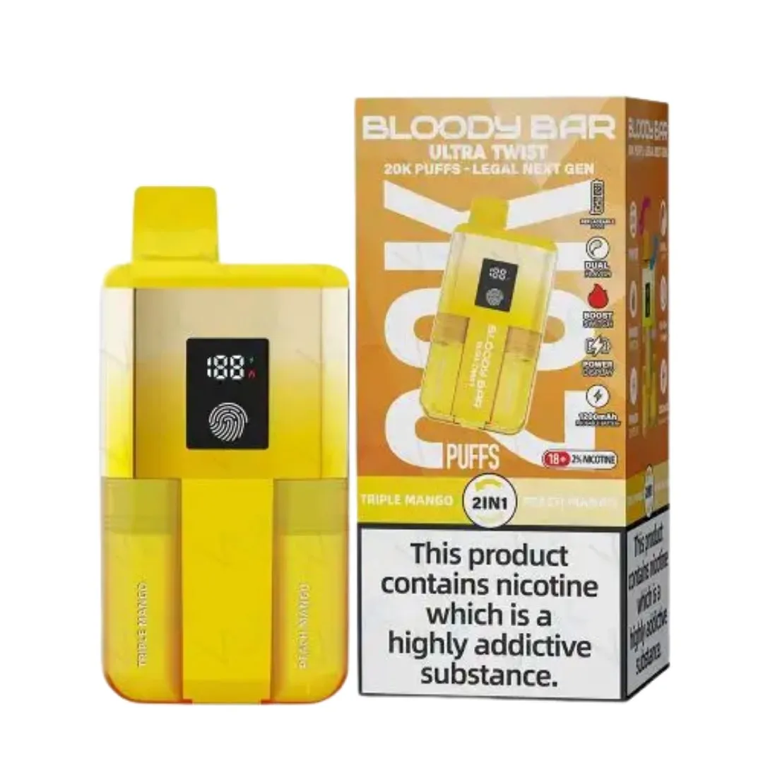 Bloody Bar Ultra Twist 20K Disposable Vape