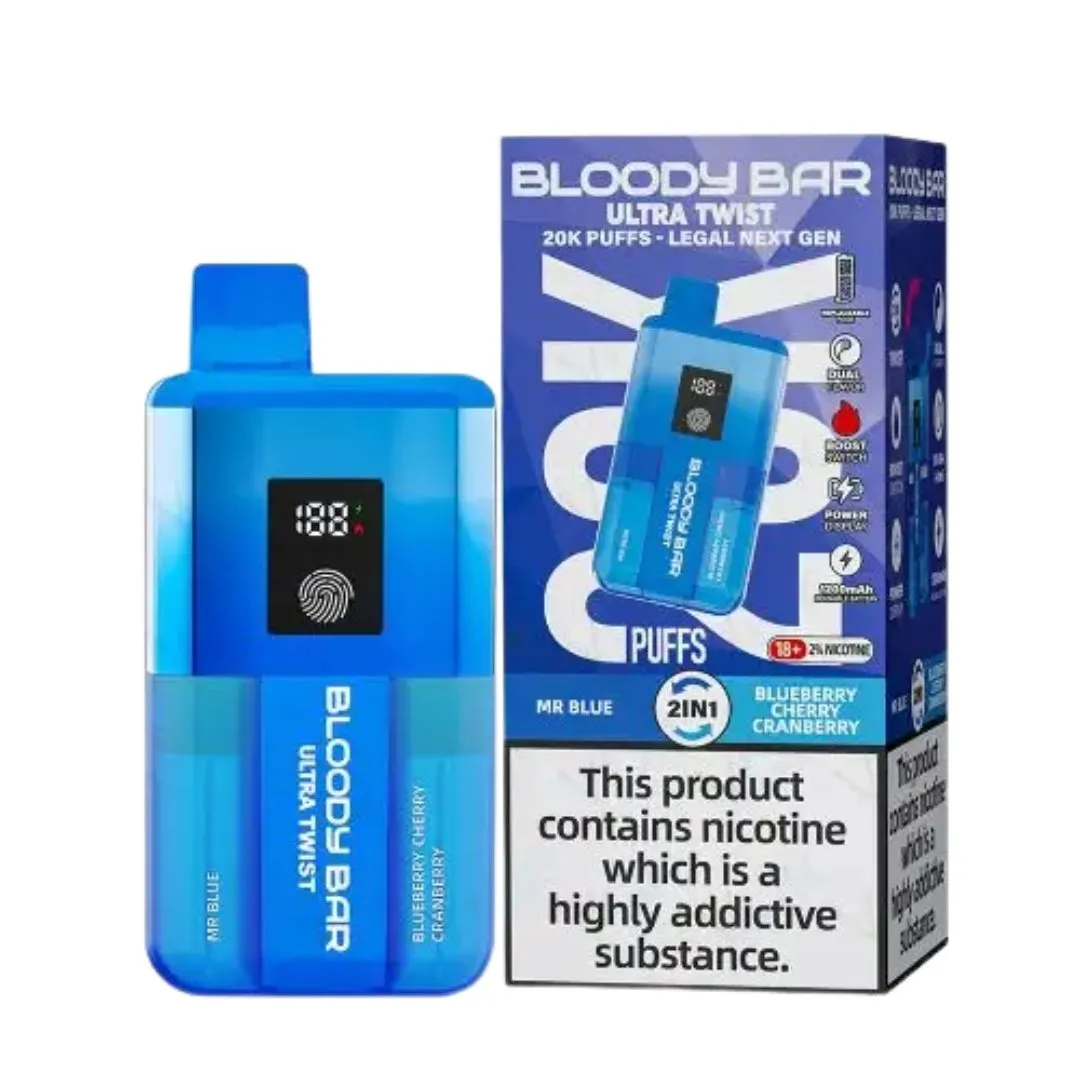 Bloody Bar Ultra Twist 20K Disposable Vape