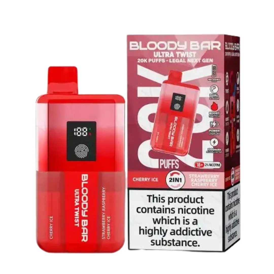 Bloody Bar Ultra Twist 20K Disposable Vape