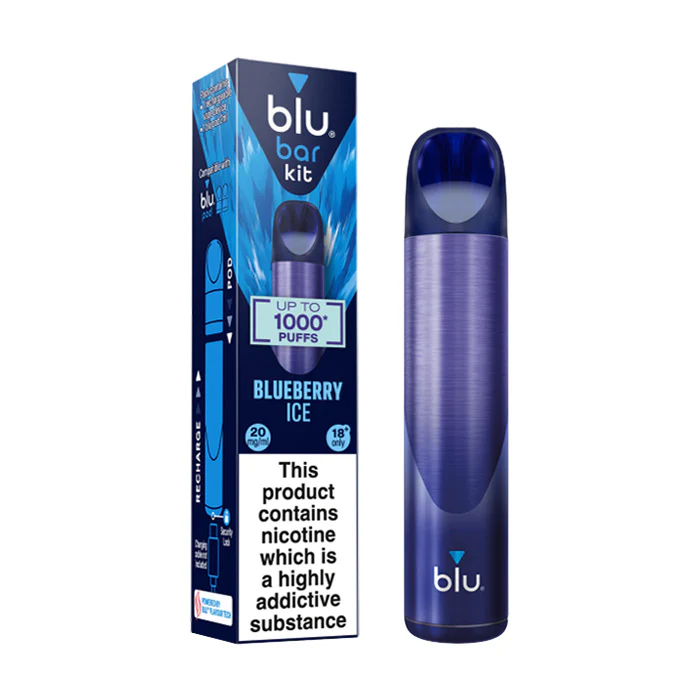 Blu Bar 1000 Puffs Prefilled Vape Kit | Any 4 for £24