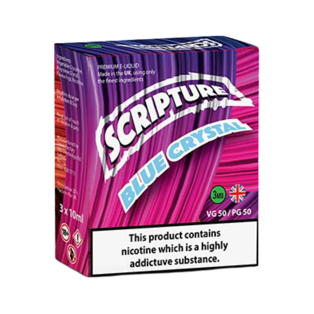 Blue Crystal 10ml by Scripture E-liquid