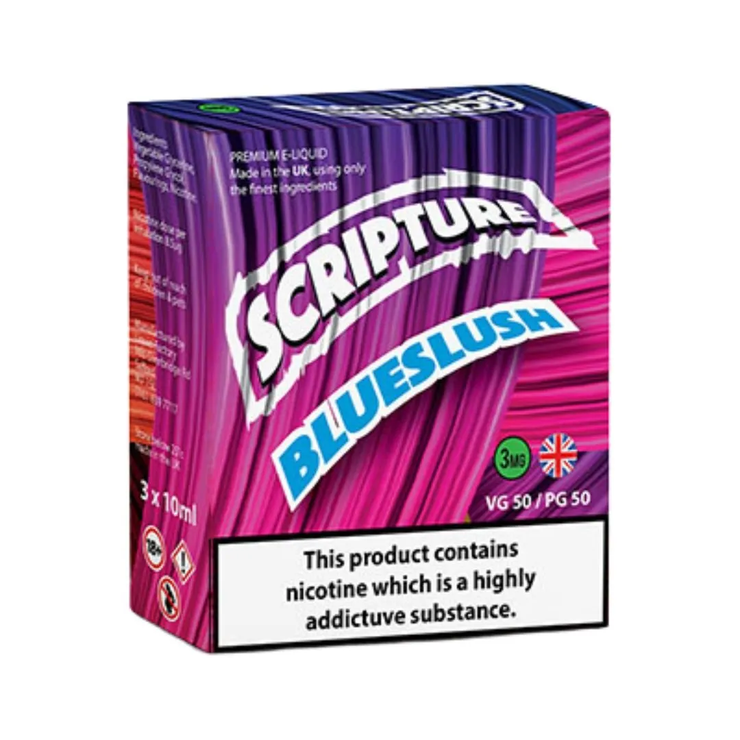 Blue Slush 10ml by Scripture E-liquid