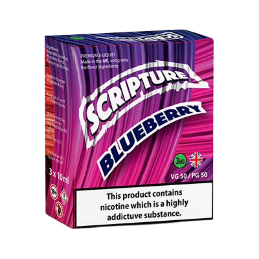 Blueberry by Scripture 10ml E-liquid