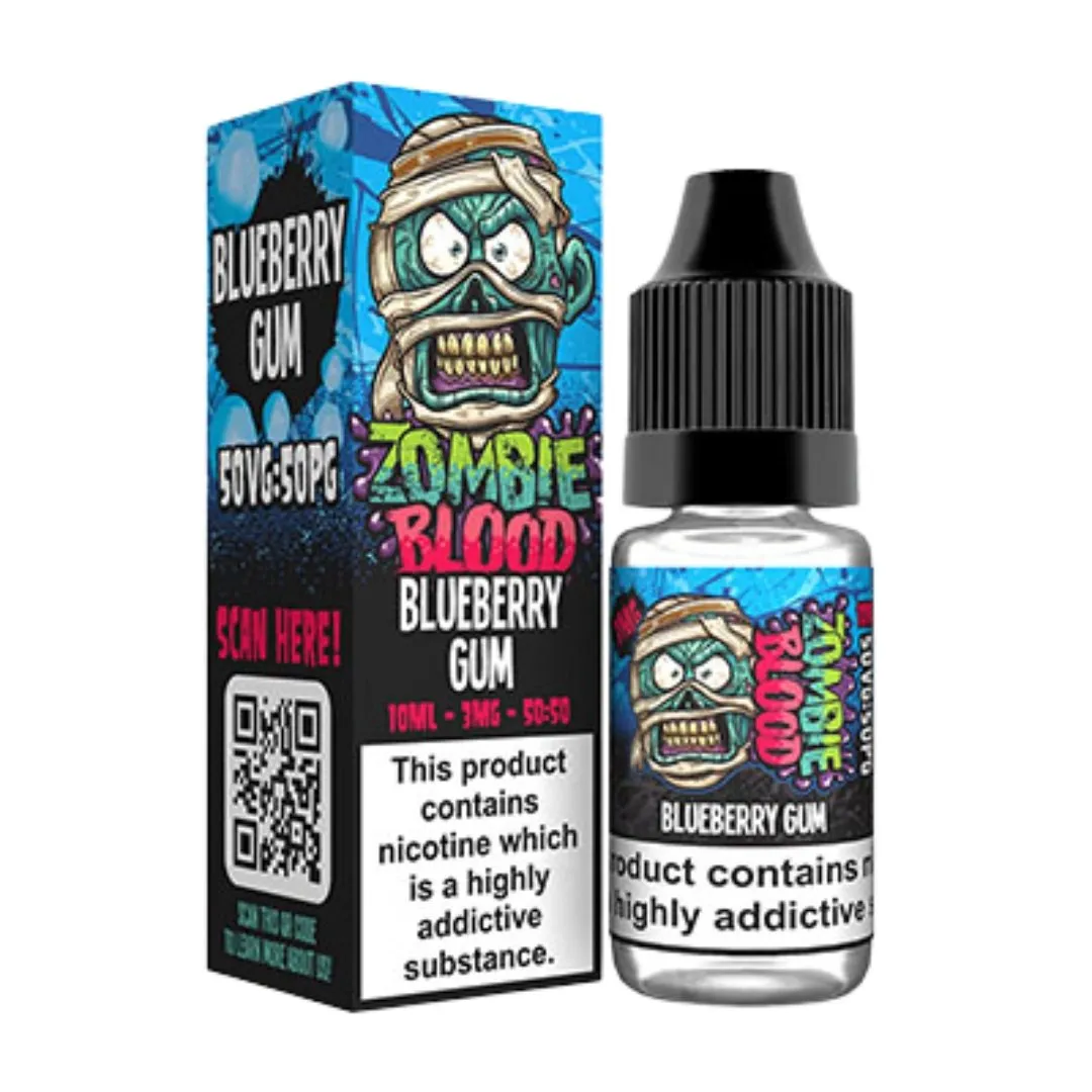 Blueberry Gum by Zombie Blood 10ml E-Liquid