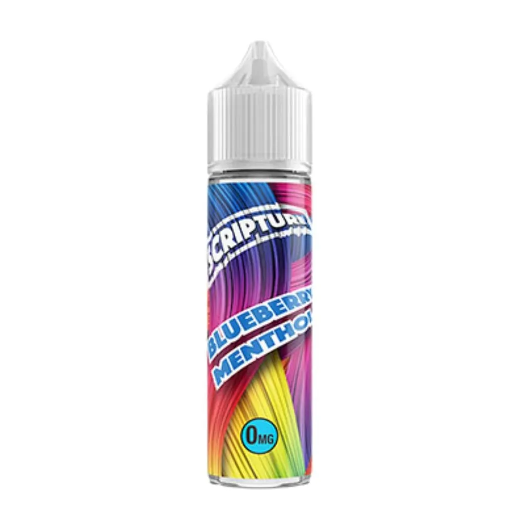 Blueberry Menthol by Scripture 50ml E-liquid