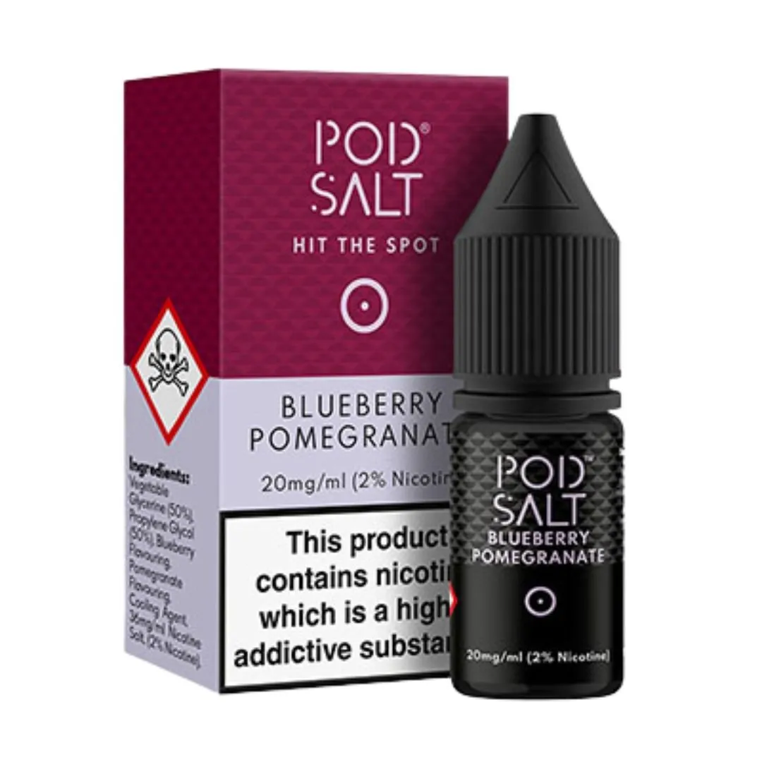Blueberry Pomegranate by Pod Salt 10ml E-liquid