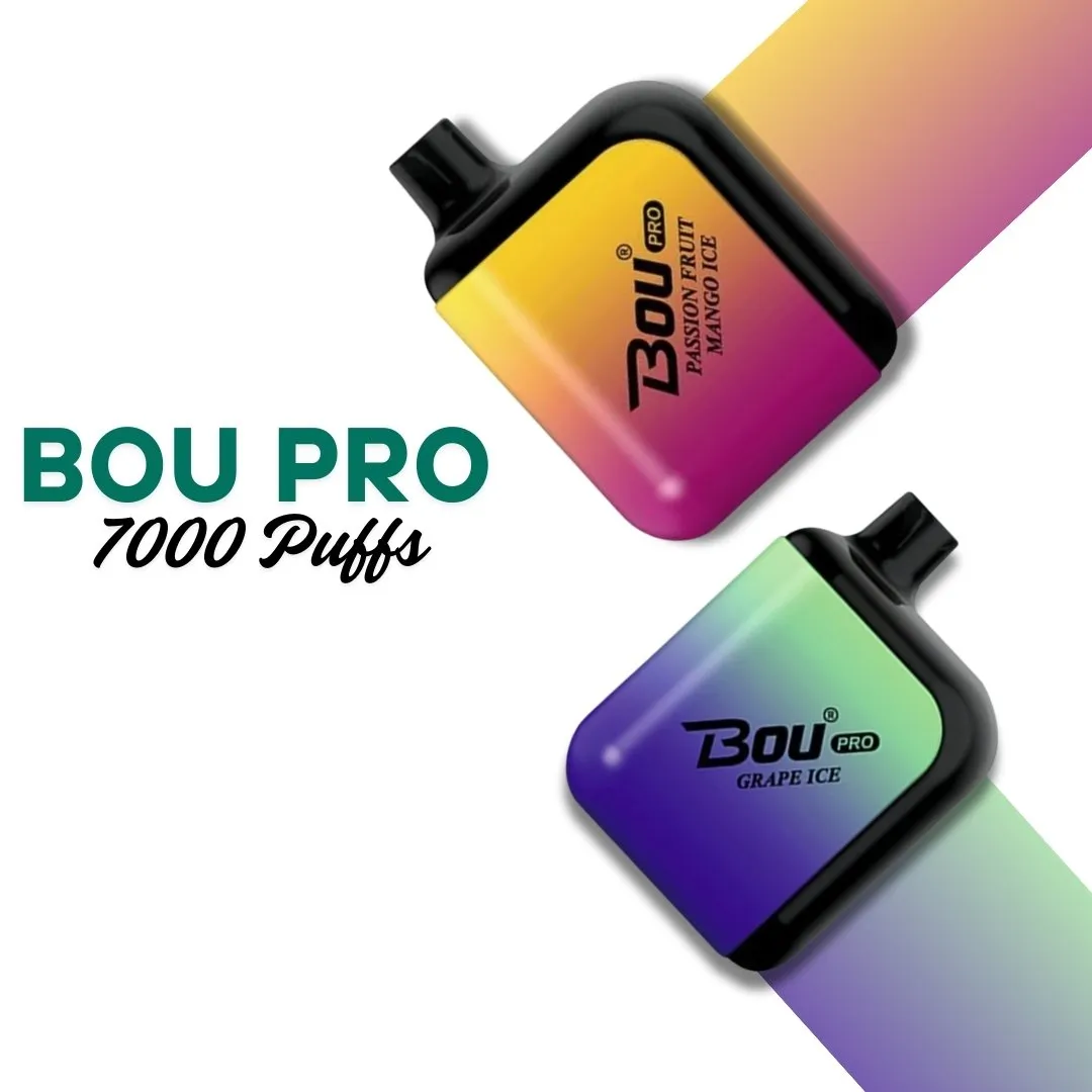 BOU Pro 7000 Puffs Disposable Vape