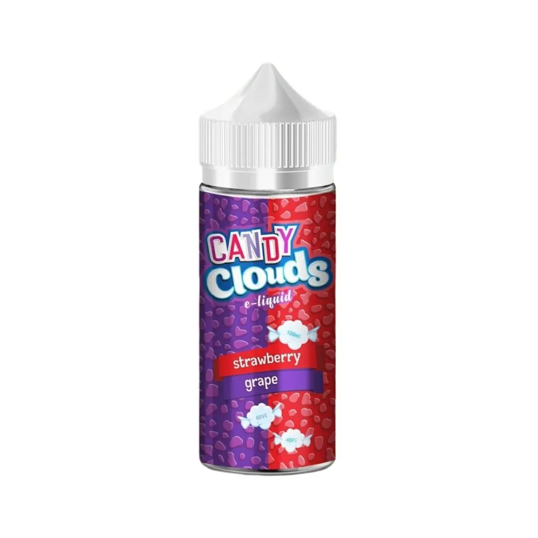 Candy Clouds 100ml Shortfill E-Liquids - £7.29 Only
