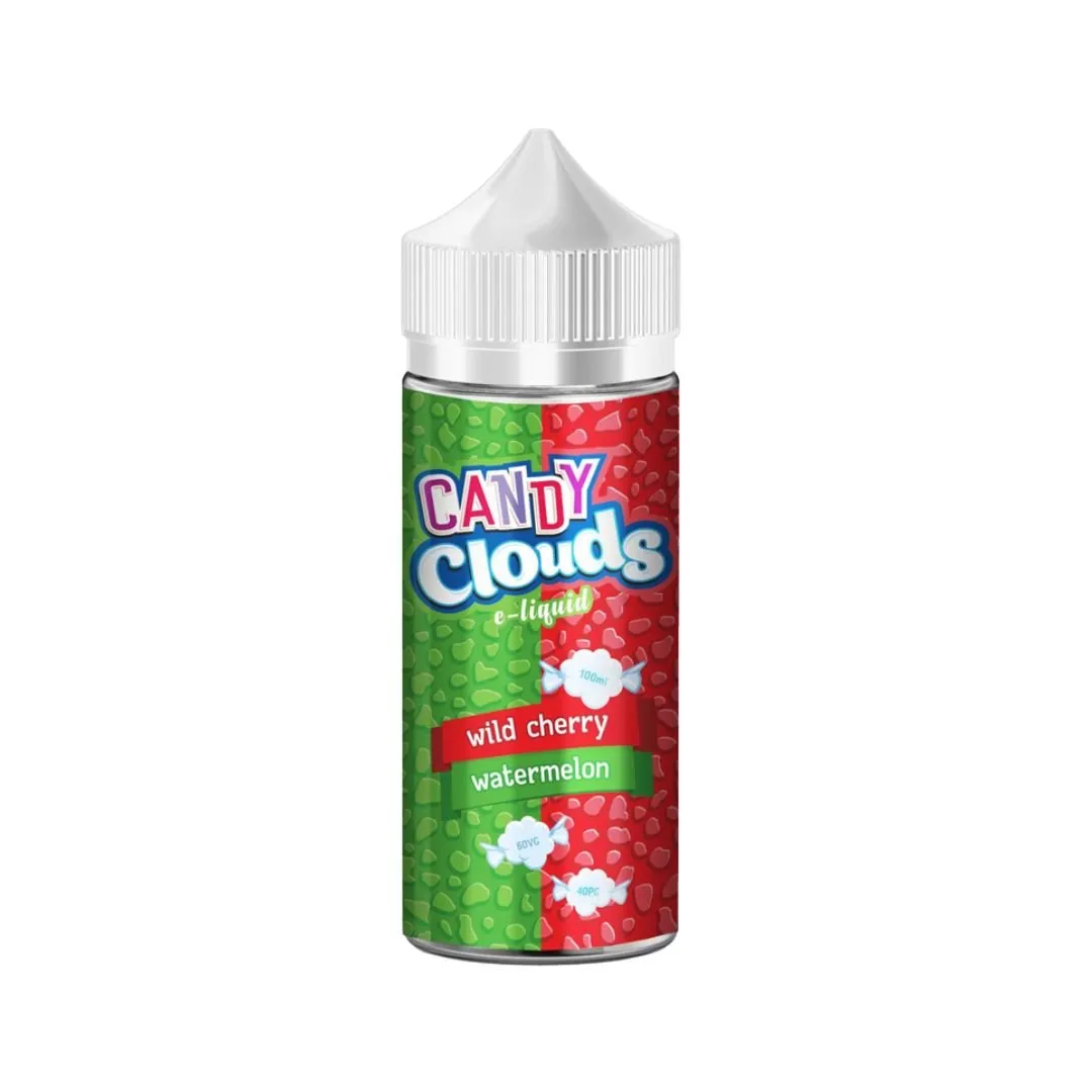 Candy Clouds 100ml Shortfill E-Liquids - £7.29 Only