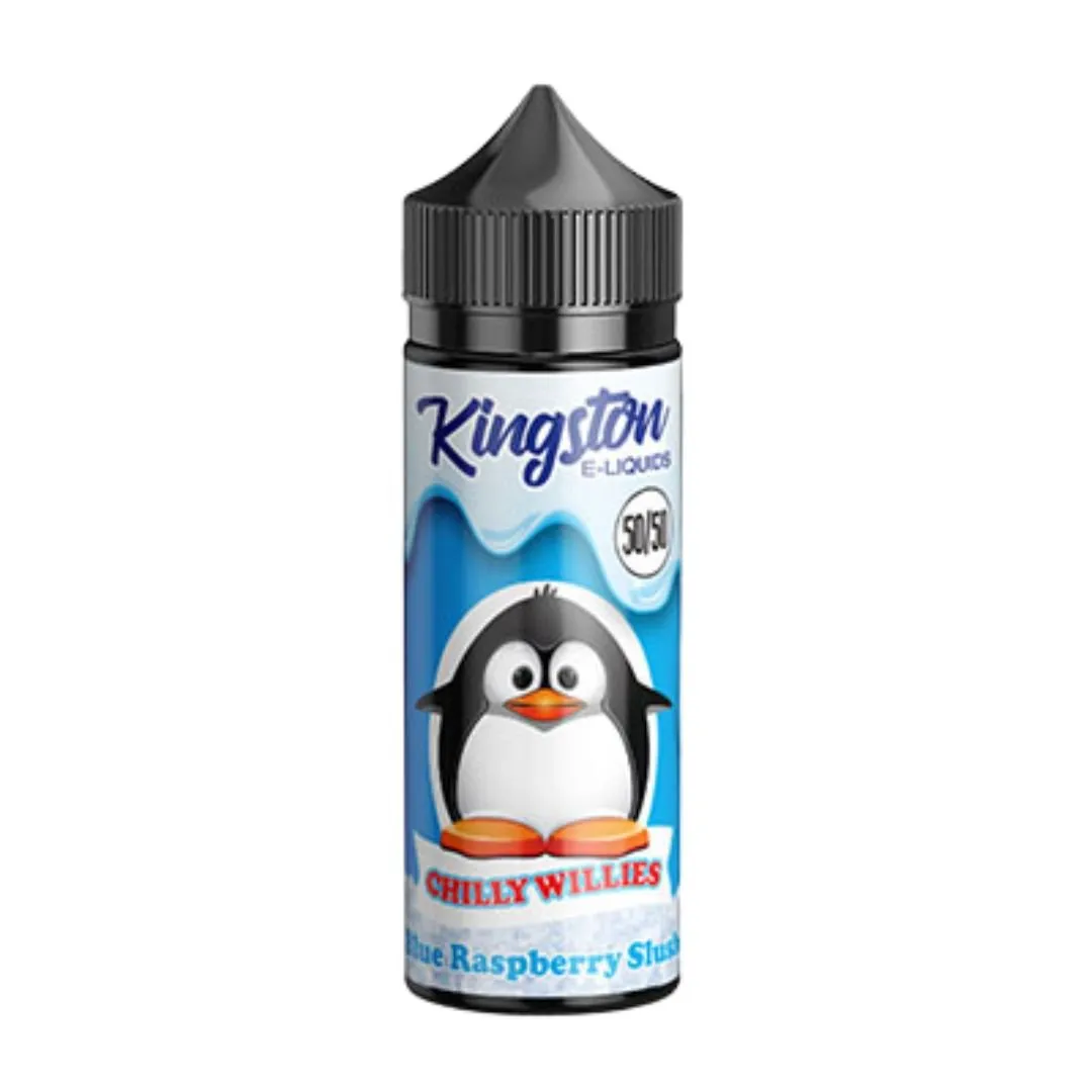 Kingston Eliquids Chilly Willies Blue Raspberry Slush 120ml