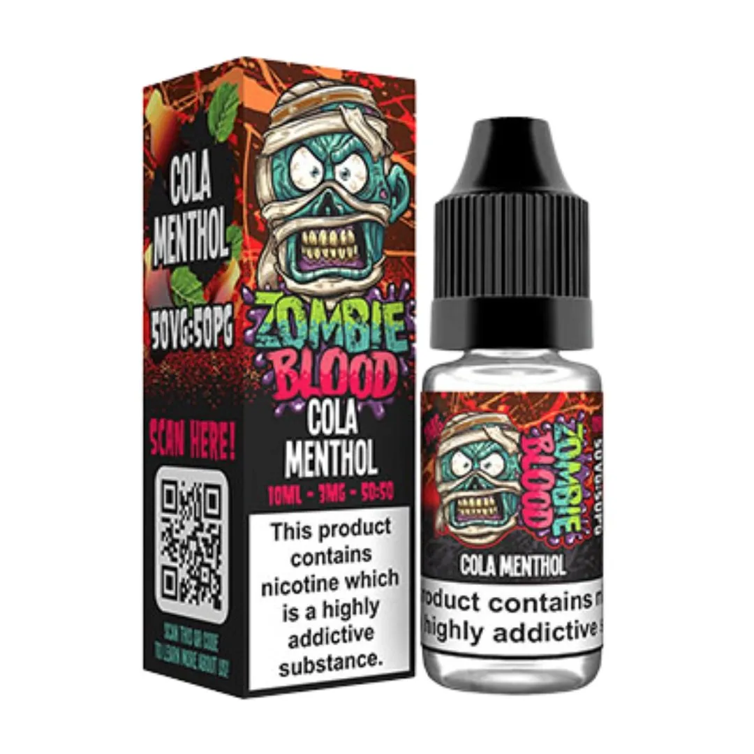 Cola Menthol by Zombie Blood 10ml E-Liquid