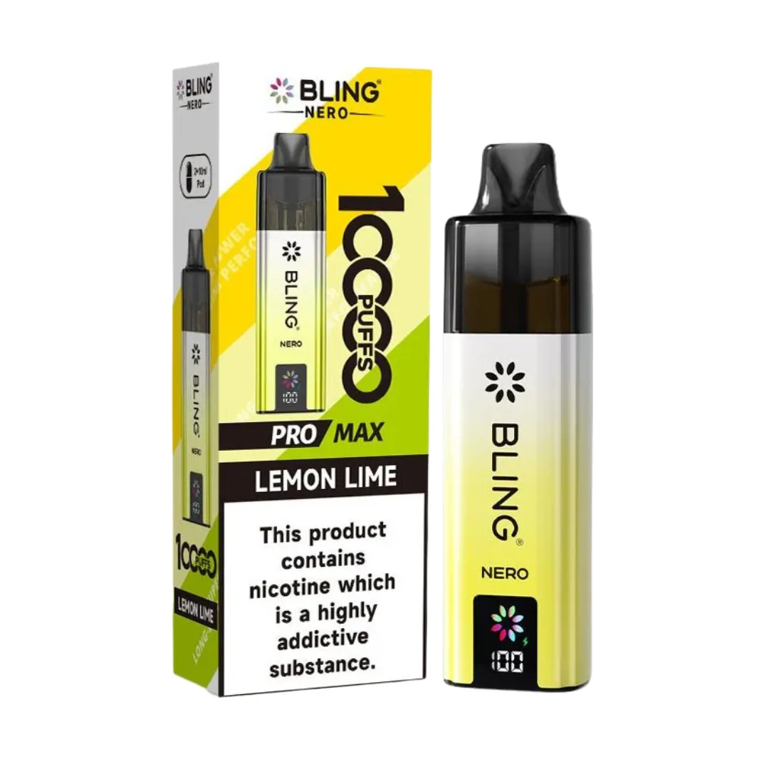 Crystal Bling Nero 10000 Puffs Prefilled Kit - £7.79 Only