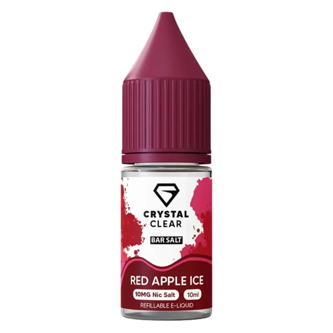 Buy Crystal Clear 10ml Nic Salts E-liquid for £2.95
